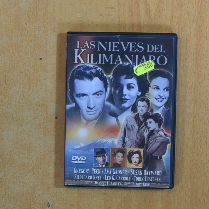 [428128] LAS NIEVES DEL KILIMANJARO - DVD