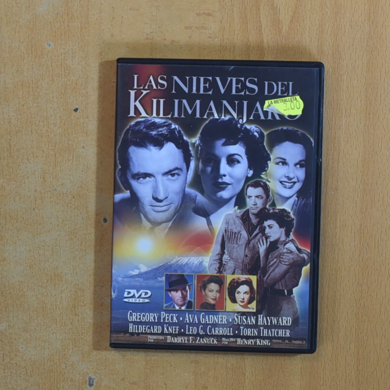 [428129] LAS NIEVES DEL KILIMANJARO - DVD