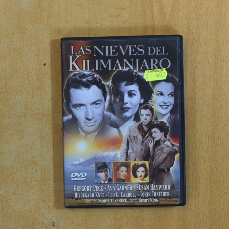 [428161] LAS NIEVES DEL KILIMANJARO - DVD
