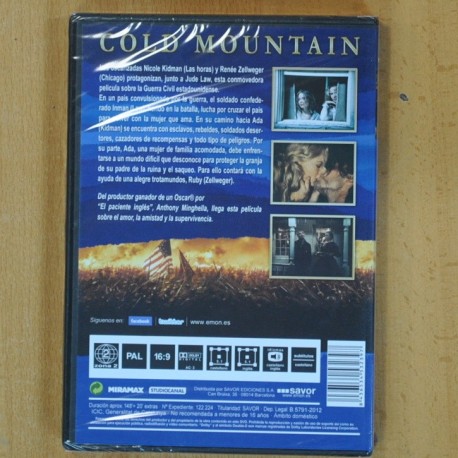 COLD MOUNTAIN - DVD