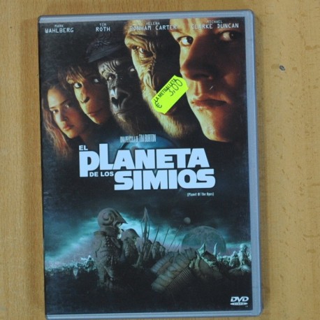 EL PLANETA DE LOS SIMIOS - DVD