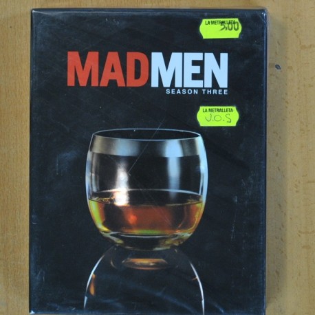MAD MEN - SEASON THREE - VERSION ORIGINAL - DVD