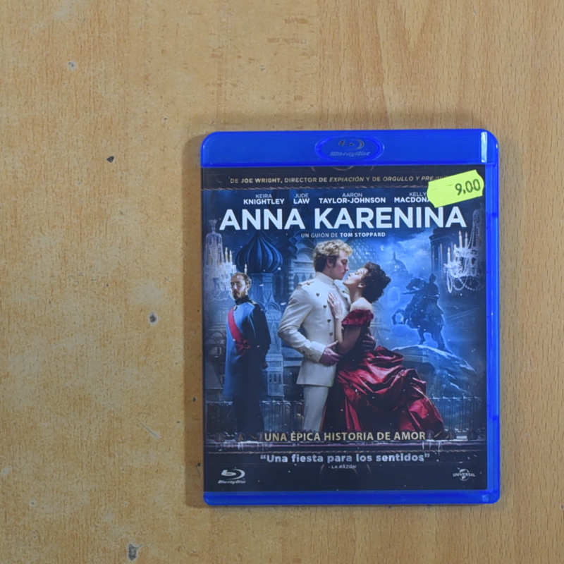 ANNA KARENINA - BLURAY