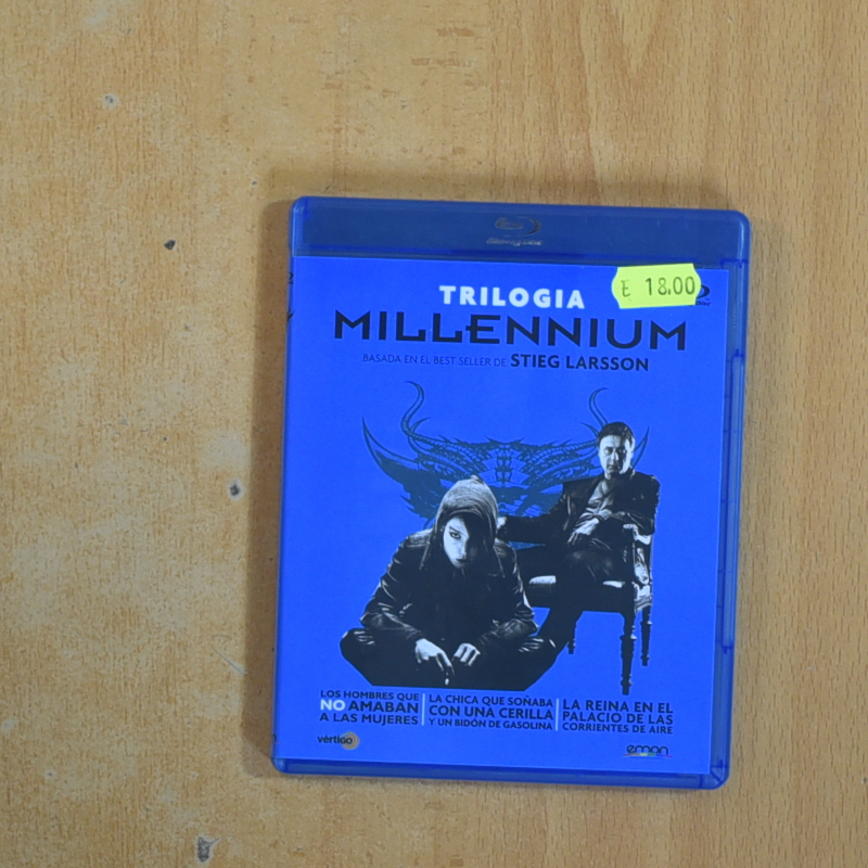 TRILOGIA MILLENNIUM - BLURAY