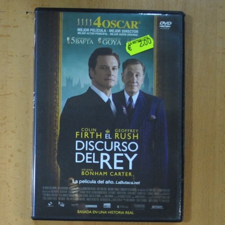 EL DISCURSO DEL REY - DVD