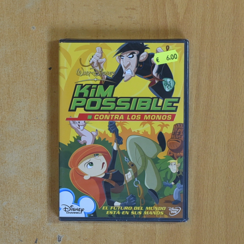 KIM POSSIBLE CONTRA LOS MONOS - DVD