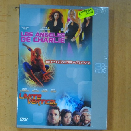 [270009] LOS ANGELES DE CHARLIE / SPIDER MAN / LIMITE VERTICAL - DVD