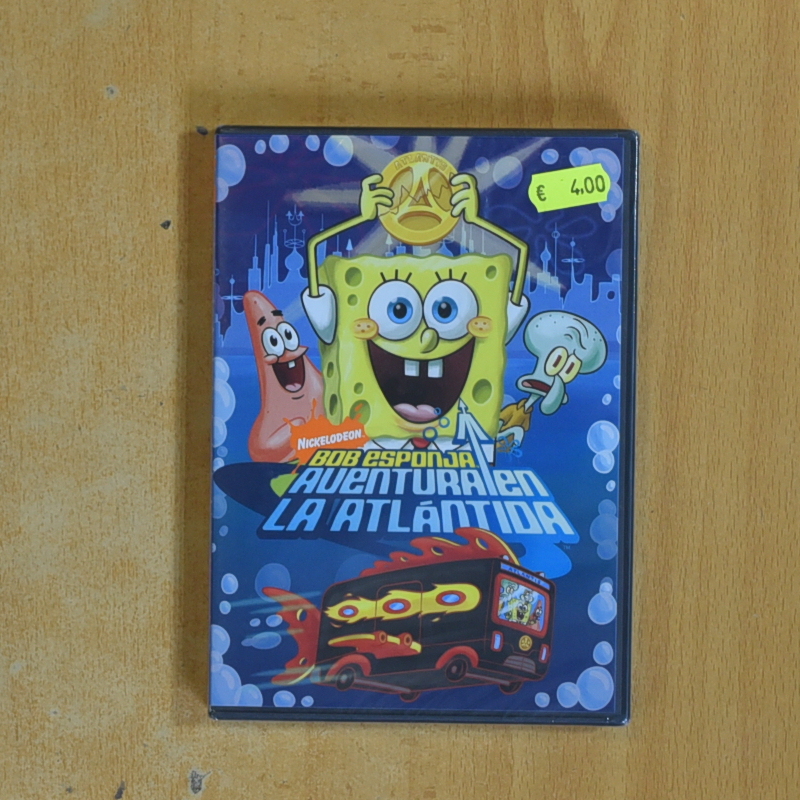 BOB ESPONJA AVENTURA EN LA ATLANTIDA - DVD