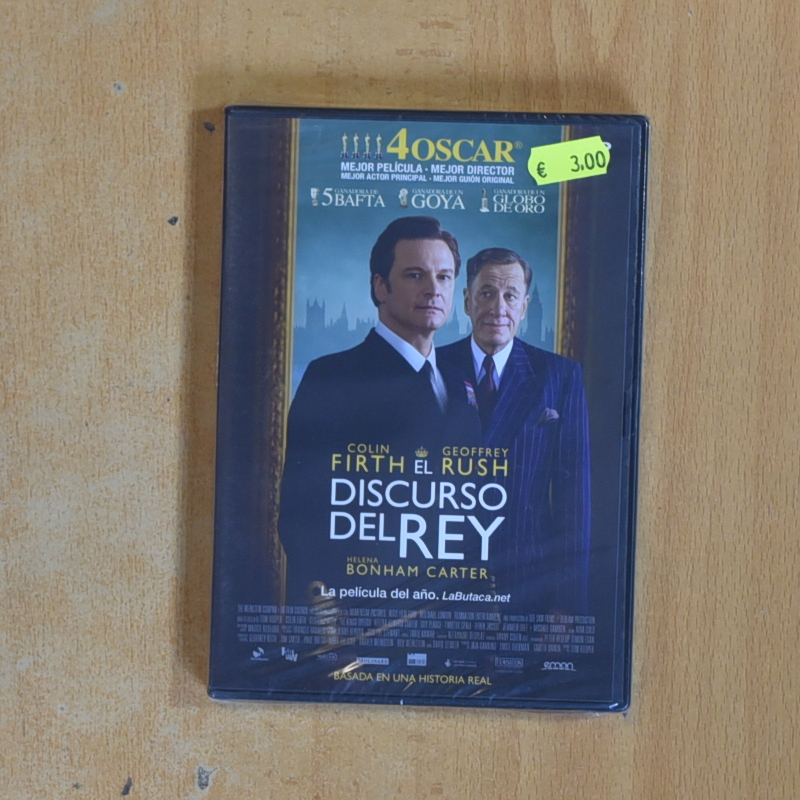 EL DISCURSO DEL REY - DVD