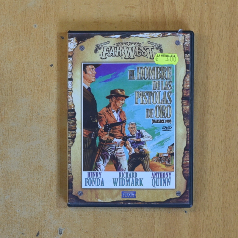 [428594] EL HOMBRE DE LAS PISTOLAS DE ORO - DVD
