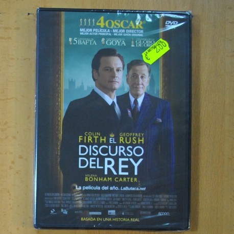 EL DISCURSO DEL REY - DVD