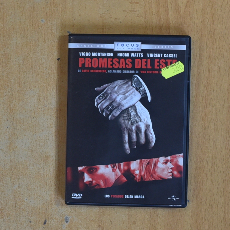 PROMESAS DEL ESTE - DVD