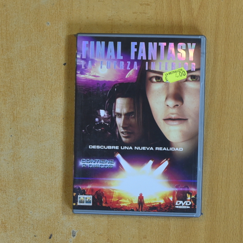 FINAL FANTASY LA FUERZA INTERIOR - DVD