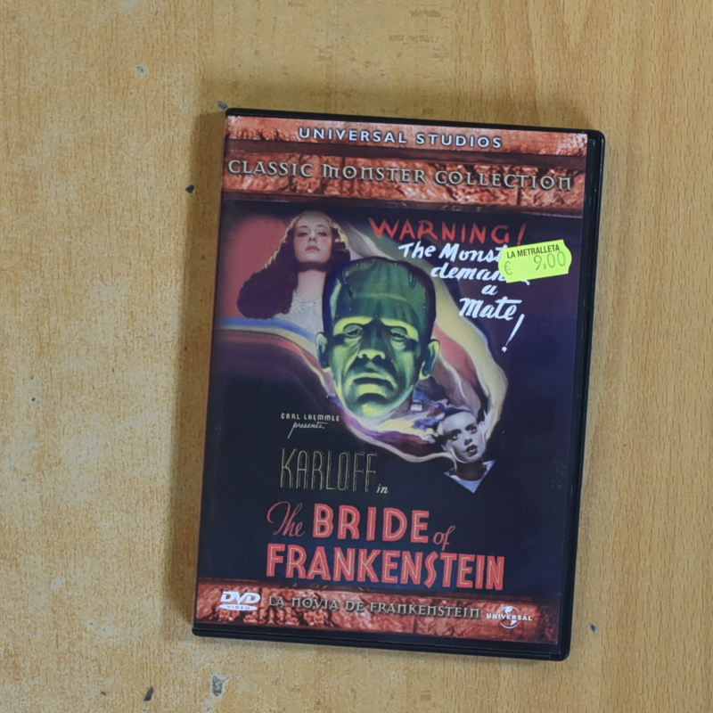 LA NOVIA DE FRANKENSTEIN - DVD