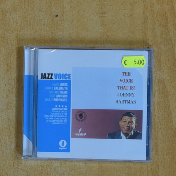 [428735] JOHNNY HARTMAN - THE VOICE THAT IS - CD