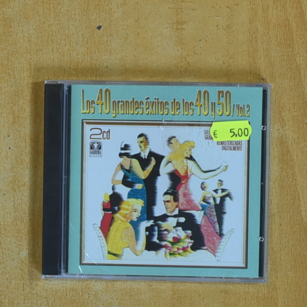 [428745] VARIOS - LOS 40 GRANDES EXITOS DE LOS 40 Y 50 VOL 2 - CD