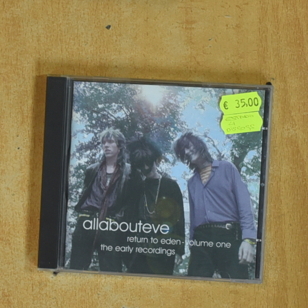[428862] ALL ABOUT EVE - RETURN TO EDEN / VOLUME ONE / THE EARLY RECORDINGS - CD