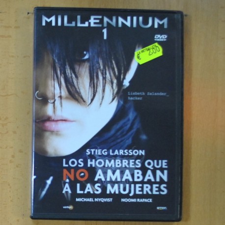 [270801] LOS HOMBRES QUE NO AMABAN A LAS MUJERES - DVD