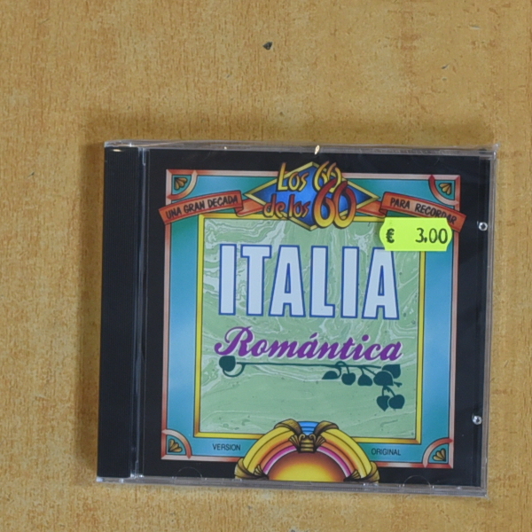 VARIOS - ITALIA ROMANTICA - CD