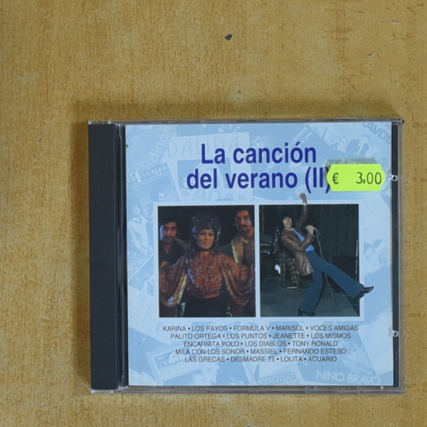 VARIOS - LA CANCION DEL VERANO II - CD