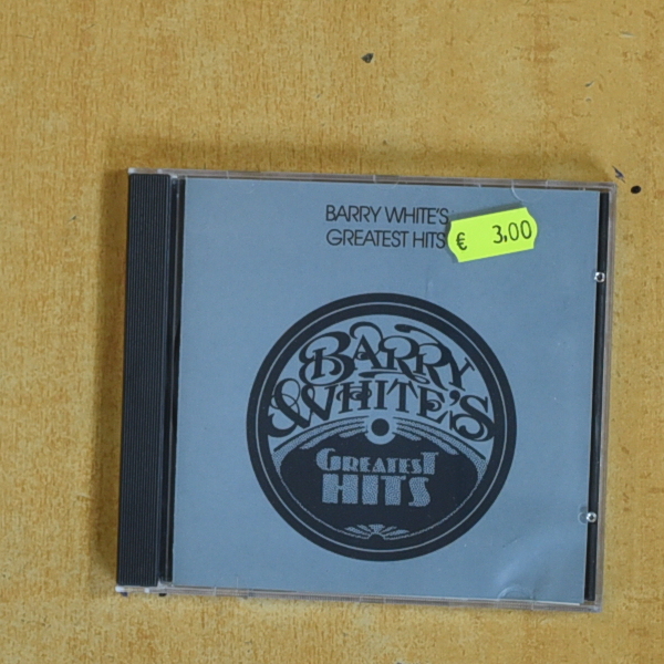 [428976] BARRY WHITES - GREATEST HITS - CD