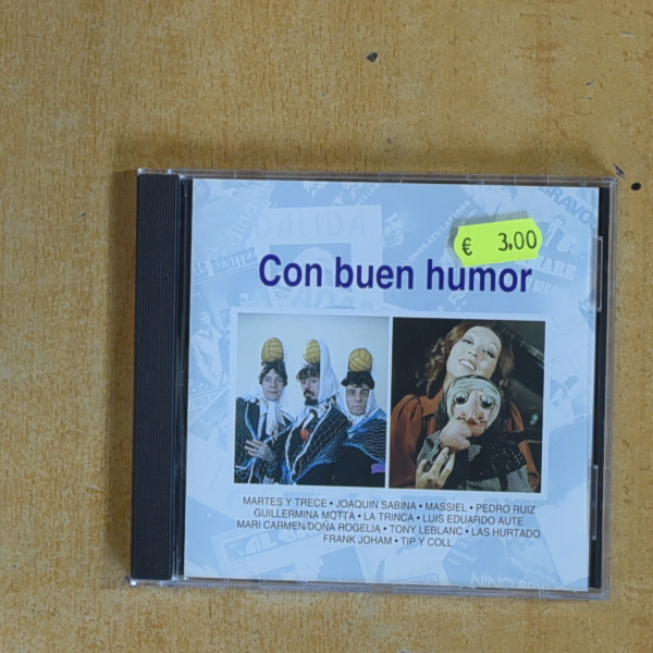 VARIOS - CON BUEN HUMOR - CD