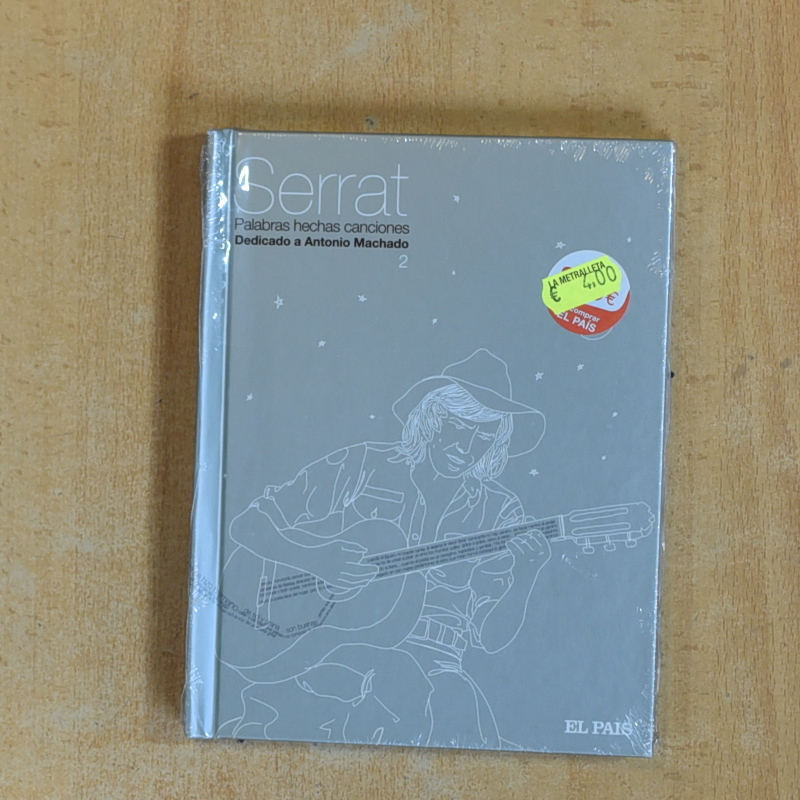 JOAN MANUEL SERRAT - PALABRAS HECHAS CANCIONES - CD