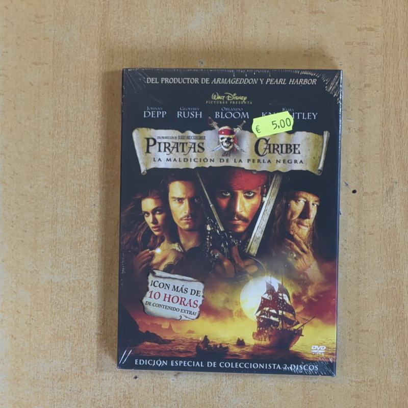 PIRATAS DEL CARIBE LA MALDICION DE LA PERLA NEGRA - DVD