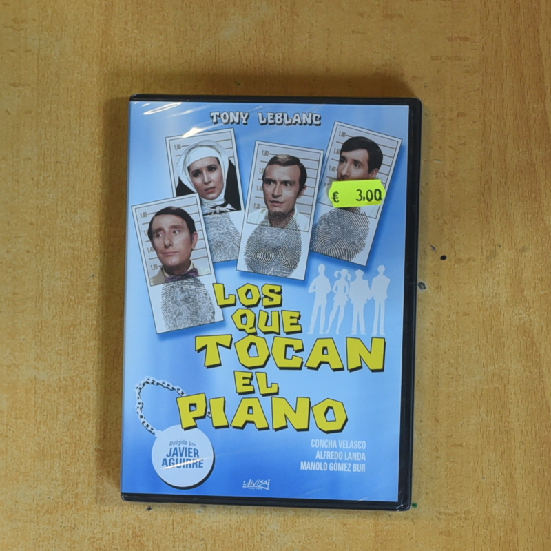 LOS QUE TOCAN EL PIANO - DVD