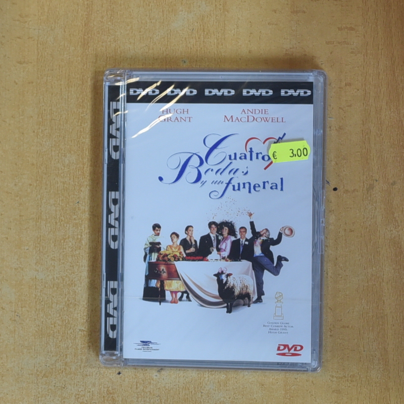 CUATRO BODAS Y UN FUNERAL - DVD
