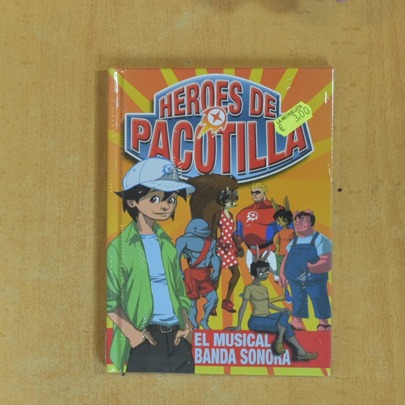 VARIOS - HEROES DE PACOTILLA - CD