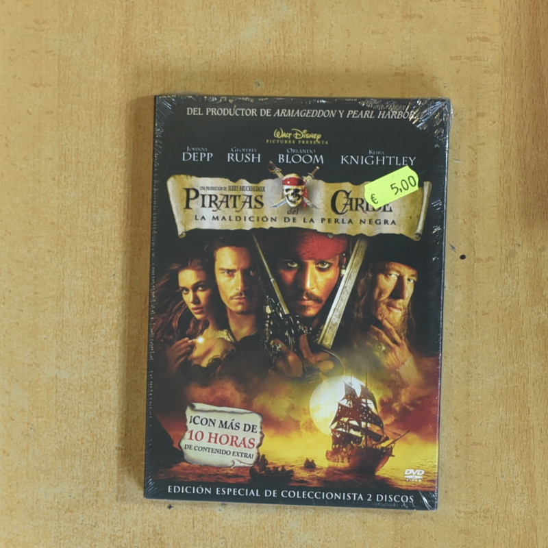 PIRATAS DEL CARIBE LA MALDICION DE LA PERLA NEGRA - DVD