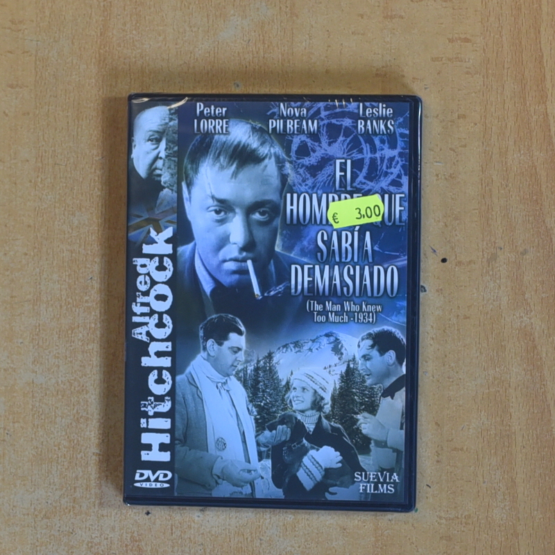 EL HOMBRE QUE SABIA DEMASIADO - DVD