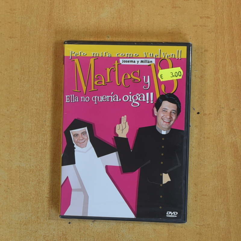 MARTES Y 13 ELLA NO QUERIA OIGA - DVD
