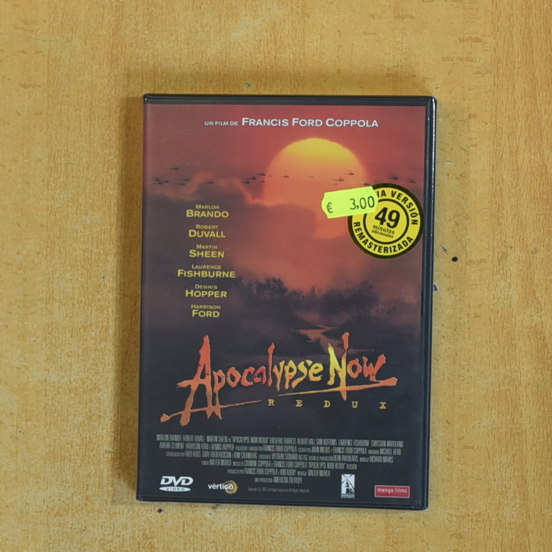 APOCALYPSE NOW - DVD