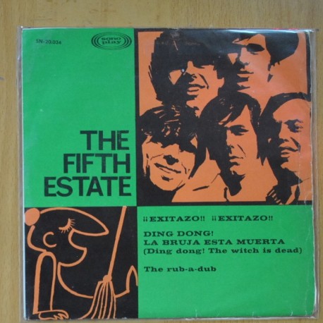 THE FIGHT ESTATE - DING DONG LA BRUJA ESTA MUERTA / THE RUB A DUB - SINGLE