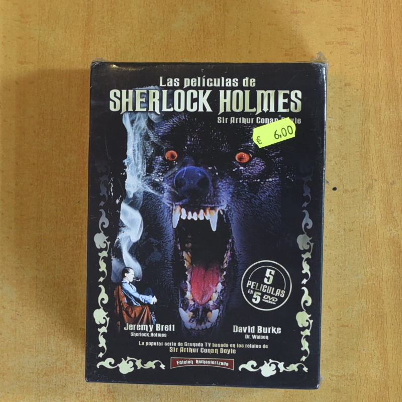 LAS PELICULAS DE SHERLOCK HOLMES - DVD