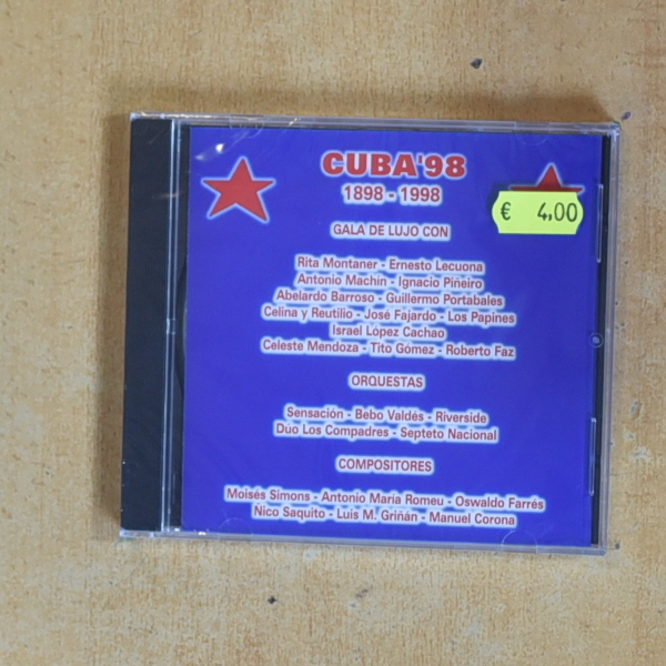 VARIOS - CUBA 98 - CD