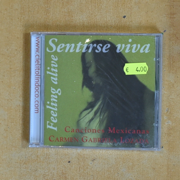 CARMEN GABRIELA LOZADA - SENTIRSE VIVA - CD