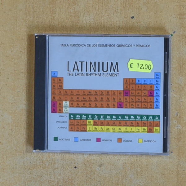 VARIOS - LATINIUM THE LATIN RHYTHM ELEMENT - CD