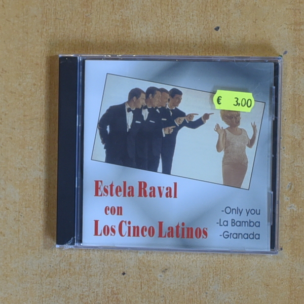 ESTELA RAVAL CON LOS CINCO LATINOS - ESTELA RAVAL CON LOS CINCO LATINOS - CD