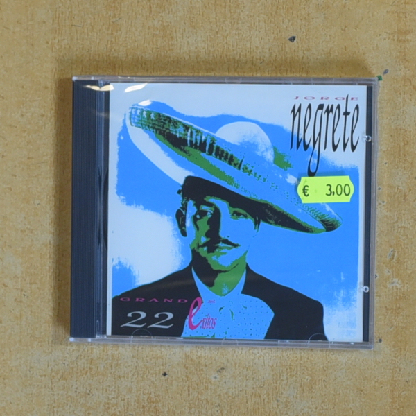 JORGE NEGRETE - 22 GRANDES EXITOS - CD