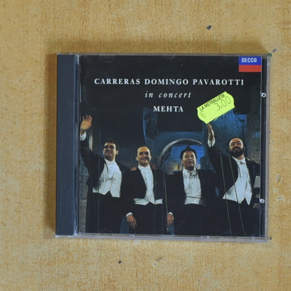 CARRERAS / DOMINGO / PAVAROTTI - IN CONCERT - CD