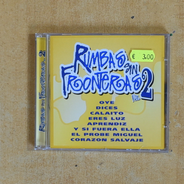 VARIOS - RUMBAS SIN FRONTERAS VOL 2 - CD