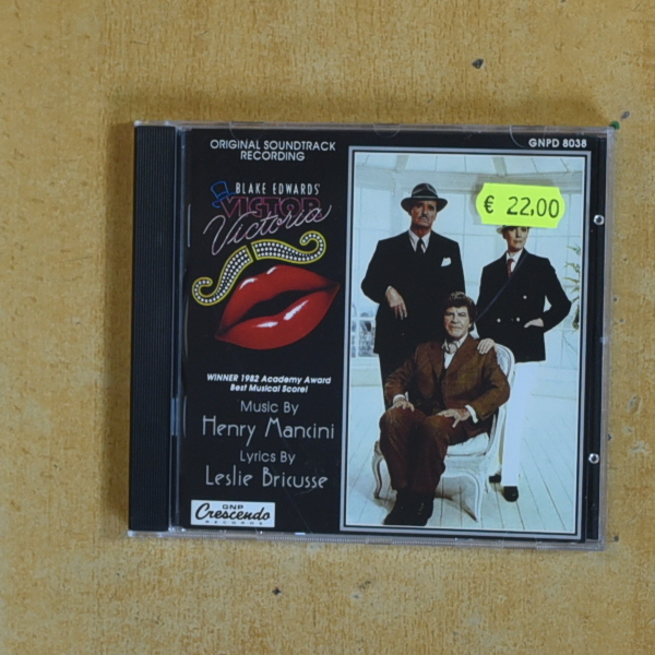 HENRY MANCINI - VICTOR AND VICTORIA - CD