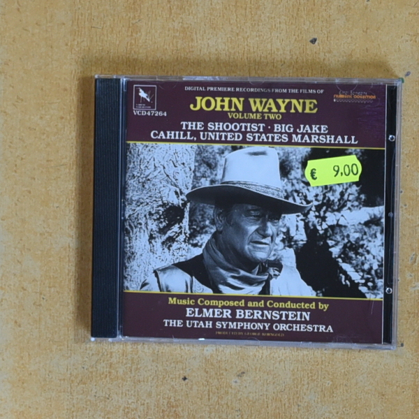 ELMER BERNSTEIN - JOHN WAYNE VOLUME TWO - CD