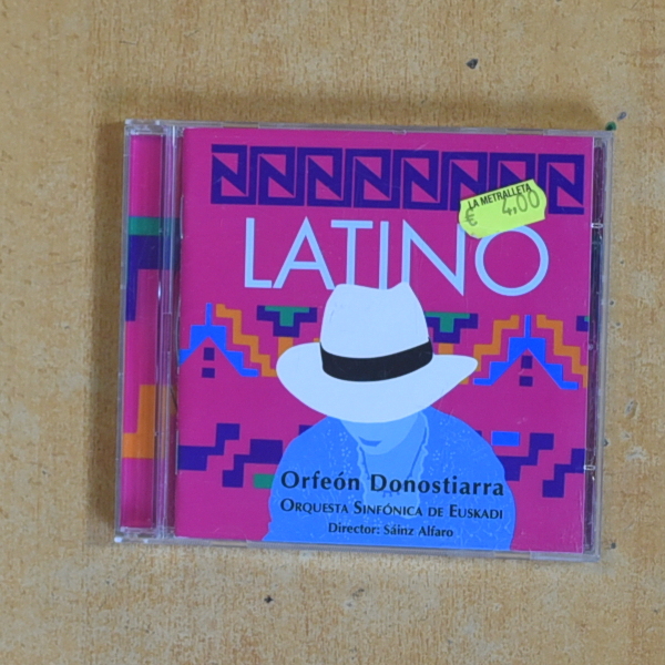 ORFEON DONOSTIARRA - LATINO - CD
