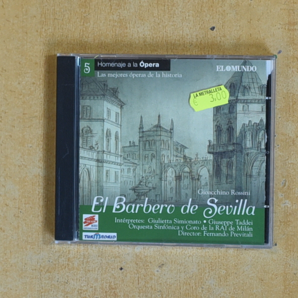 ROSSINI - EL BARBERO DE SEVILLA - CD