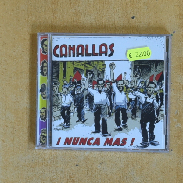 CANALLAS - NUNCA MAS - CD