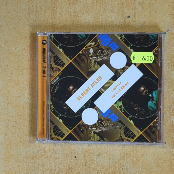 [429689] ALBERT AYLER - LOVE CRY / THE LAST ALBUM - CD
